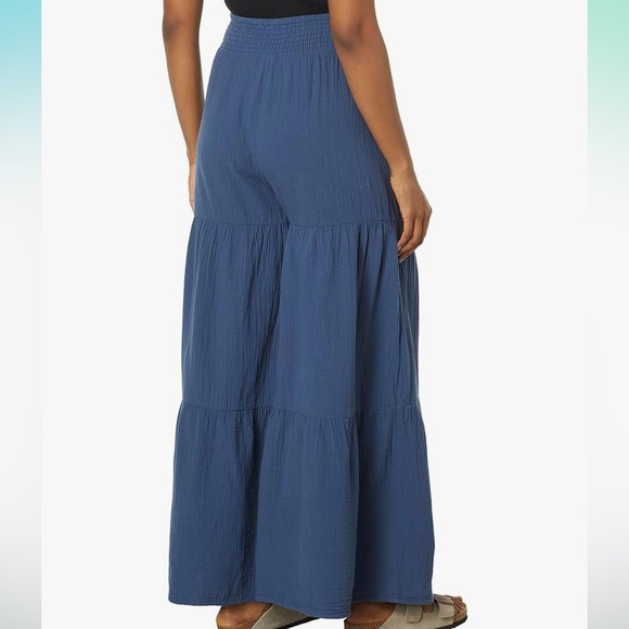 Bobi smocked waist wide leg pant size X-Large - Picture 3 of 7